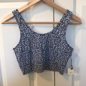 NWT Forever21 Floral Crop Top!